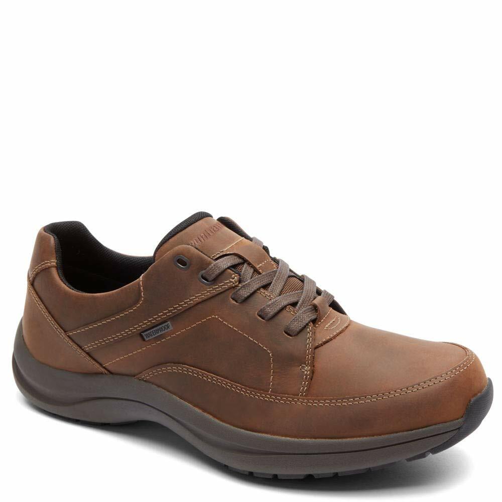 Dunham by New Balance Men's Stephen-Dun Oxford, Brown, 9.5 D US