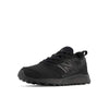 New Balance® Fresh Foam 650v1 Shoes for Kids – Synthetic Upper – Textile Lining and Insole – Lace-Up Closure Black/Black 6 Big Kid XW