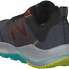 New Balance Men's Dynasoft Nitrel V4 Trail Running Shoe, Lead/Sulphur Yellow, 9.5