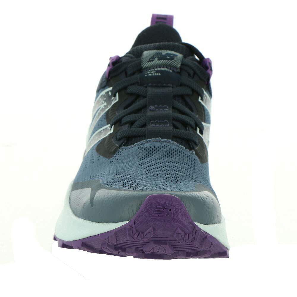New Balance Women's Nitrel V4 Trail Running Shoe Silver Pine/Celadon 9 W US