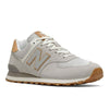 New Balance Mens Faux Suede Lace Up Casual Shoes Gray 10 Medium (D)