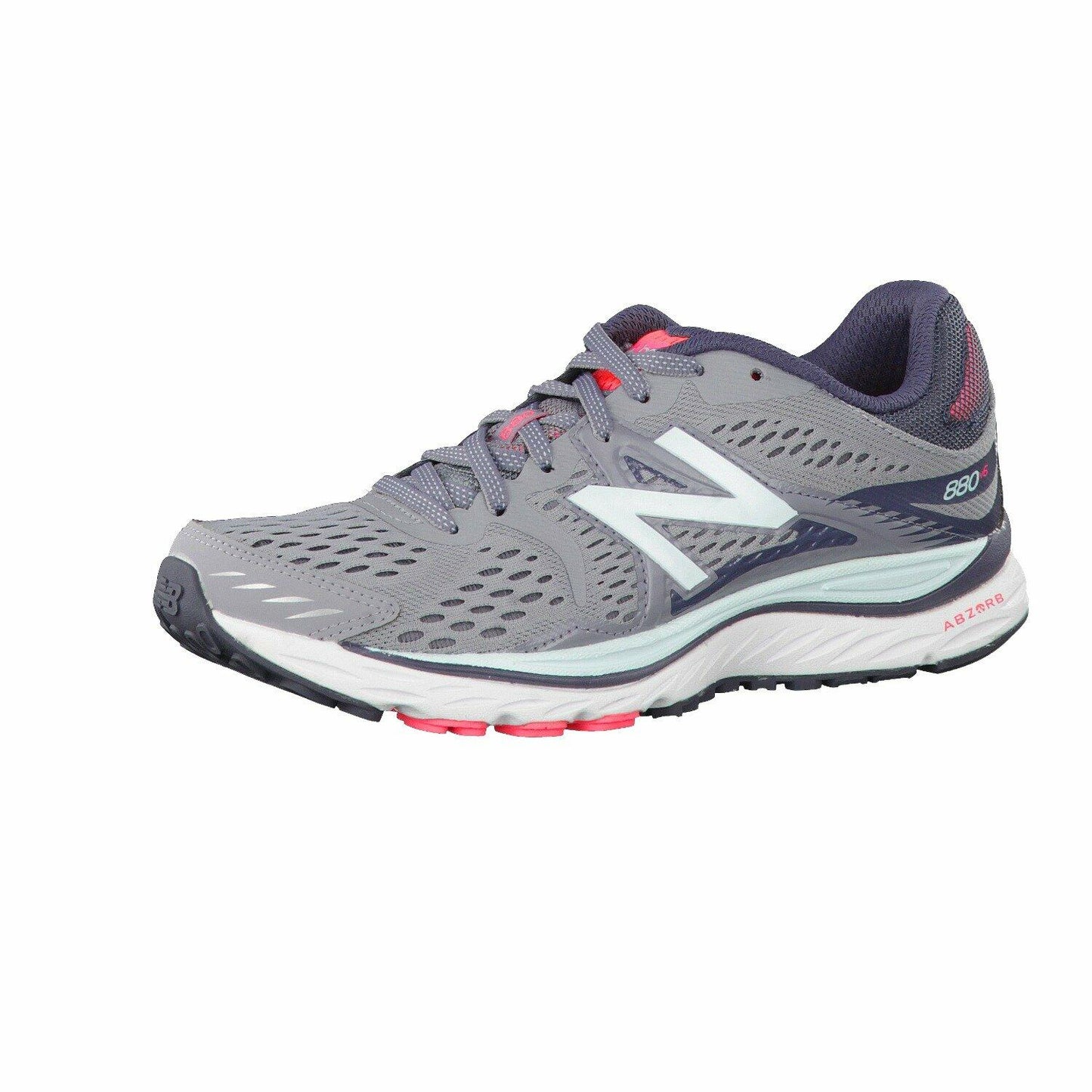 New Balance Women's W880GB6, Grey/Blue, 11.5 B US
