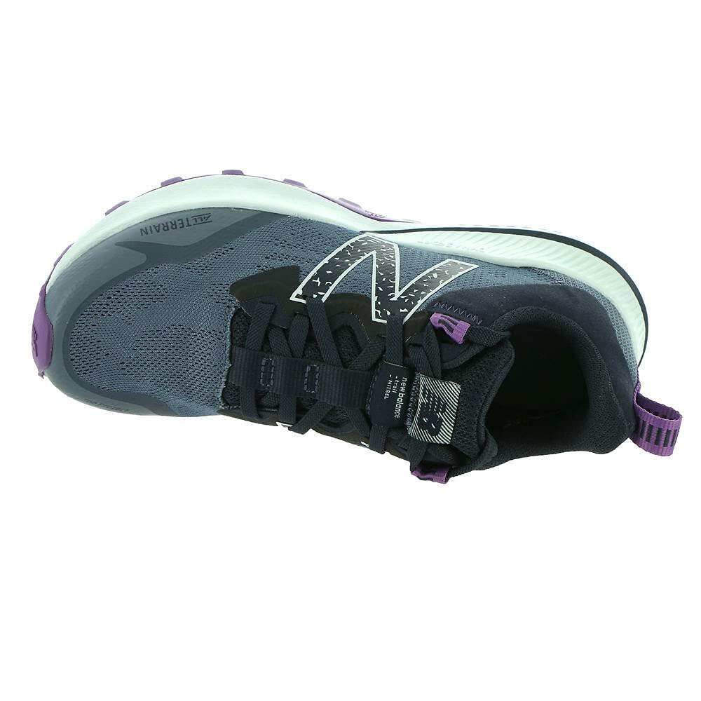 New Balance Nitrel Women's Running 6 B(M) US Silver Grey-Celedon-Purple