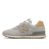 New Balance Mens Faux Suede Lace Up Casual Shoes Gray 10 Medium (D)