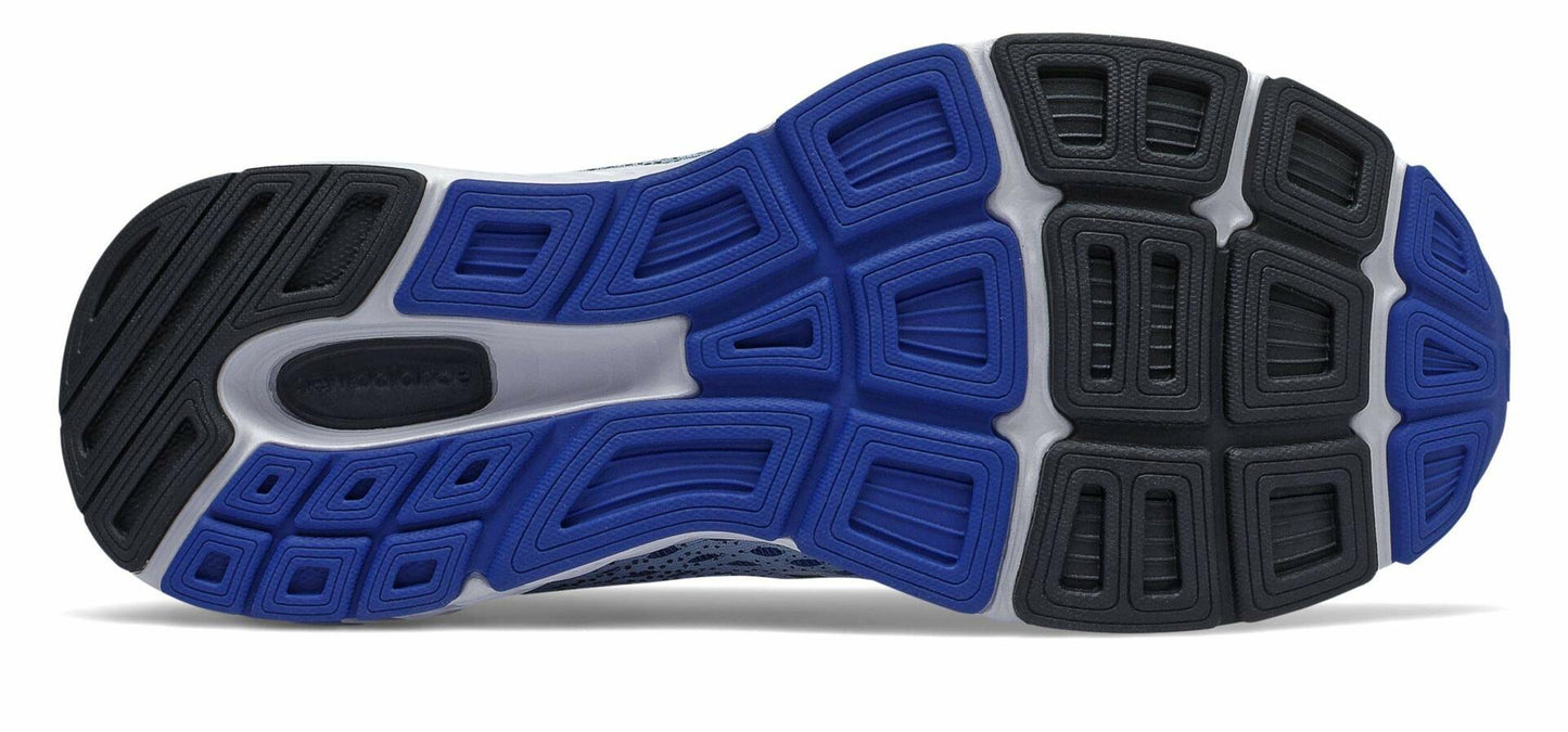 New Balance Women's 680 V6 Frost/Cobalt Running Shoe 9 B US