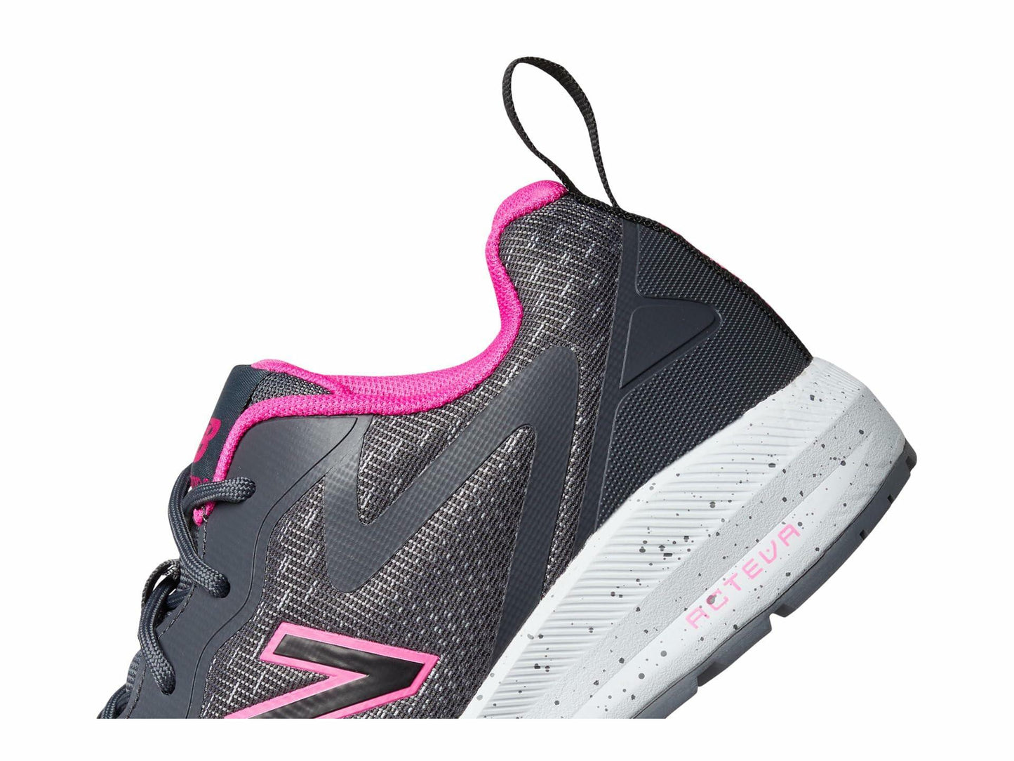 New Balance Logic Composite Toe Women's Industrial Work Shoes, Grey/Pink, Size 8.5, Wide, Comfortable & Lightweight Work Shoes for Women, Electric Hazard, Puncture & Slip Resistant