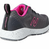 New Balance Logic Composite Toe Women's Industrial Work Shoes, Grey/Pink, Size 8.5, Wide, Comfortable & Lightweight Work Shoes for Women, Electric Hazard, Puncture & Slip Resistant