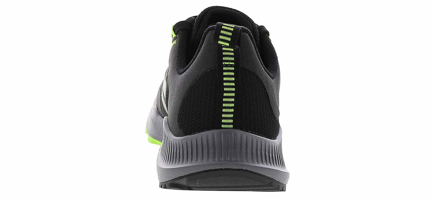 New Balance Men's Nitrel V4 Black/Lime Running Shoe 13 XW US