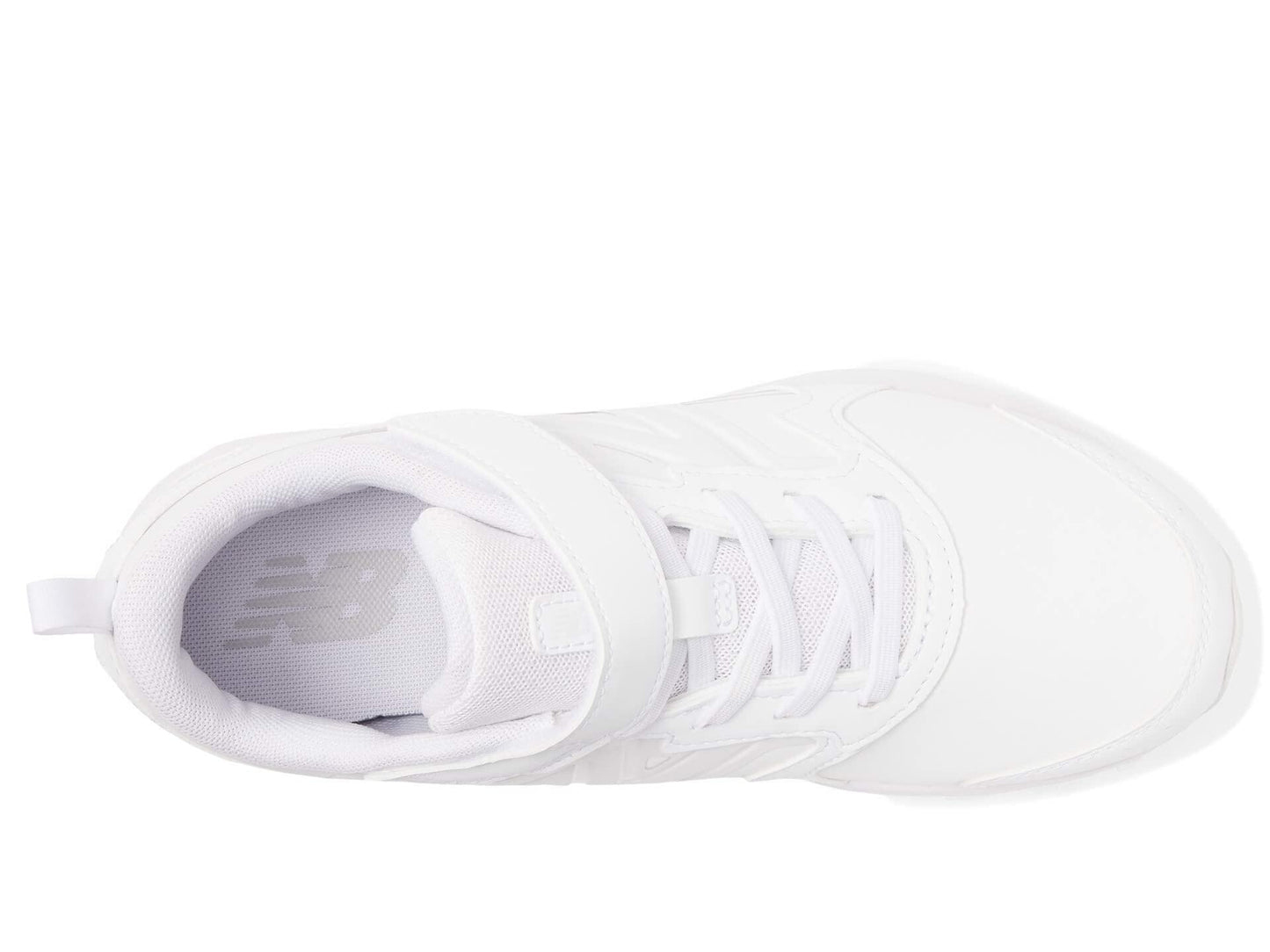 New Balance® Kids Fresh Foam 650v1 Bungee Lace with Top Strap Shoes for Kids – Comfortable Padding White/White 6.5 Big Kid XW