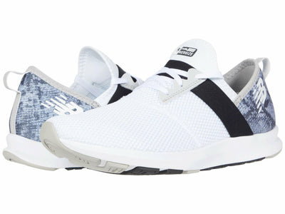 New Balance Women's FuelCore Nergize V1 Sneaker, White/Rain Cloud, 5