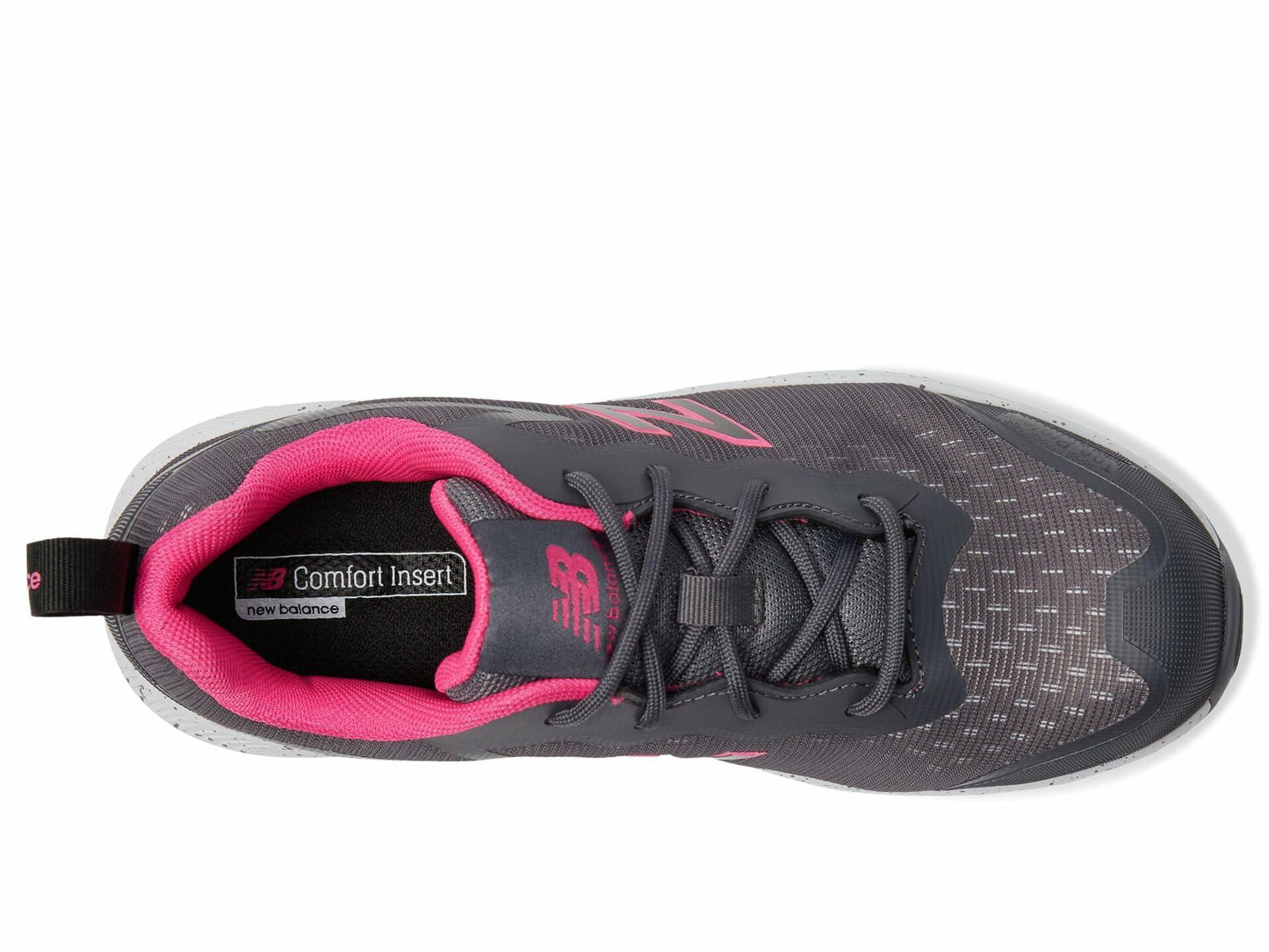 New Balance Logic Composite Toe Women's Industrial Work Shoes, Grey/Pink, Size 8.5, Wide, Comfortable & Lightweight Work Shoes for Women, Electric Hazard, Puncture & Slip Resistant
