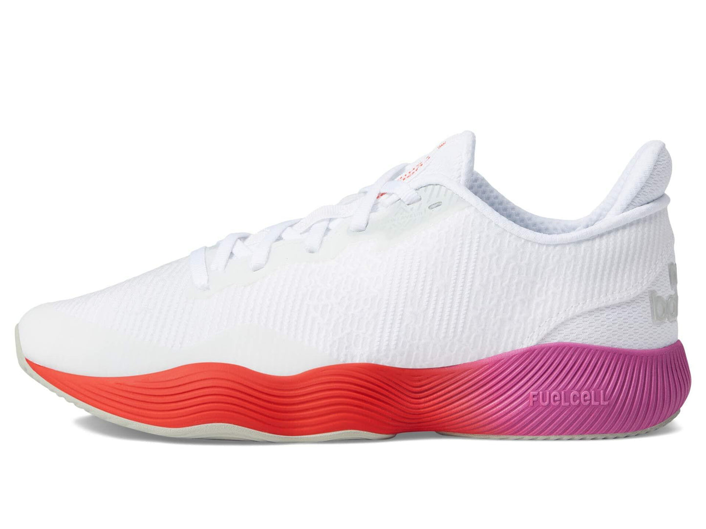 New Balance Women's FuelCell Shift Tr V1 Cross Trainer, White/Magenta Pop/Electric Red, 12
