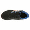 New Balance Fresh Foam Arishi V4 Bungee Lace with Top Strap Running Shoe, Black/Blue Agate/Blaze Orange, 2 Wide US Unisex Little_Kid