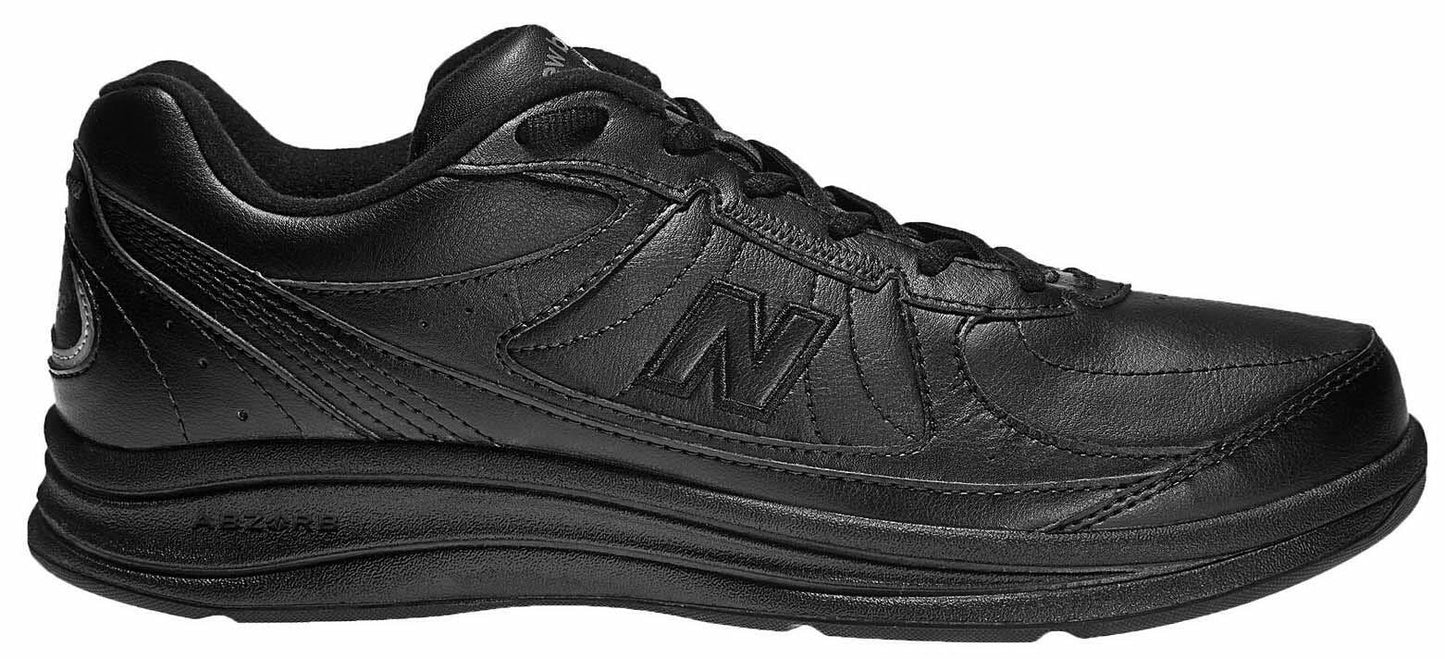New Balance Men's MW577 Walking Shoe,Black/Black,12.5 D US