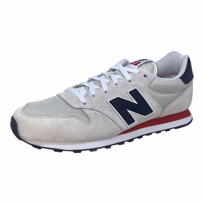 New Balance Iconic Mens 500 V1 (Grey/Navy/Red, 9)