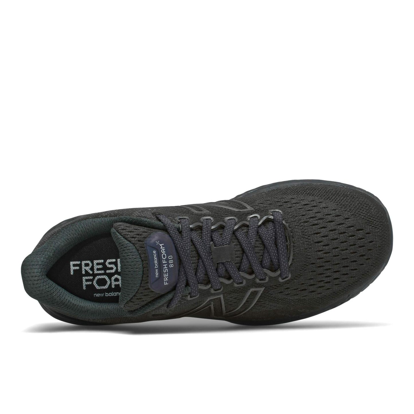New Balance Womens Fresh Foam Running Shoe, 880V11, Black/Black, 8, Wide