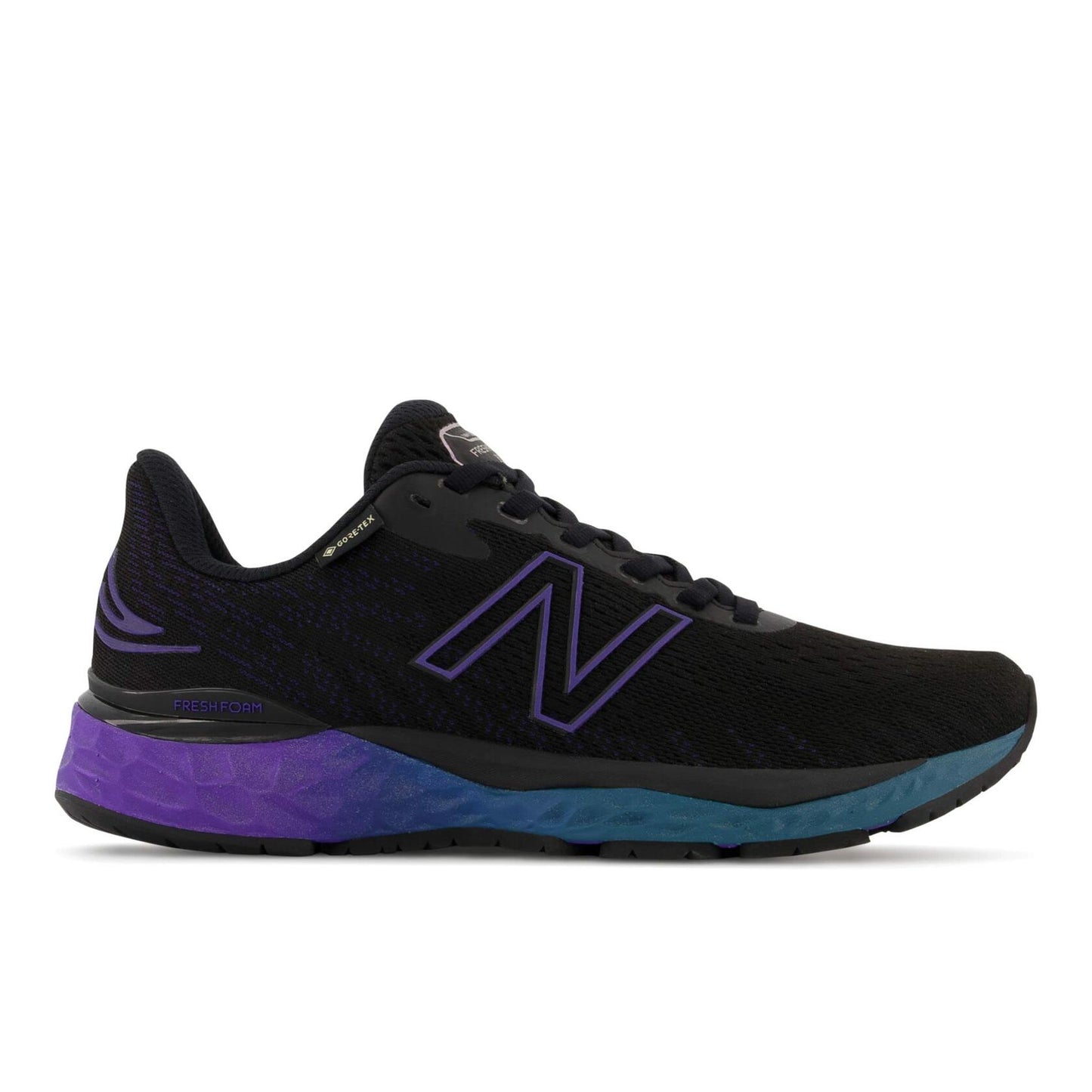 New Balance Women's Fresh Foam 880v11 Running Shoe, Black/Night Tide, 11.5 Medium