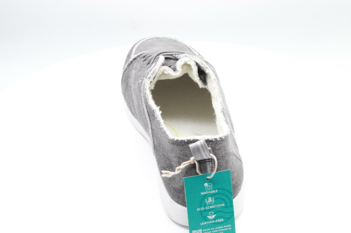 Vionic Womens Pismo Sneakers Charcoal Denim 9.5 Wide