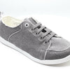 Vionic Womens Pismo Sneakers Charcoal Denim 9.5 Wide