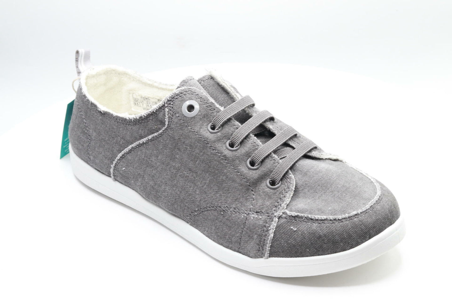 Vionic Womens Pismo Sneakers Charcoal Denim 9.5 Wide