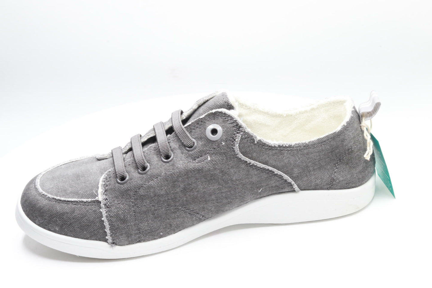 Vionic Womens Pismo Sneakers Charcoal Denim 9.5 Wide