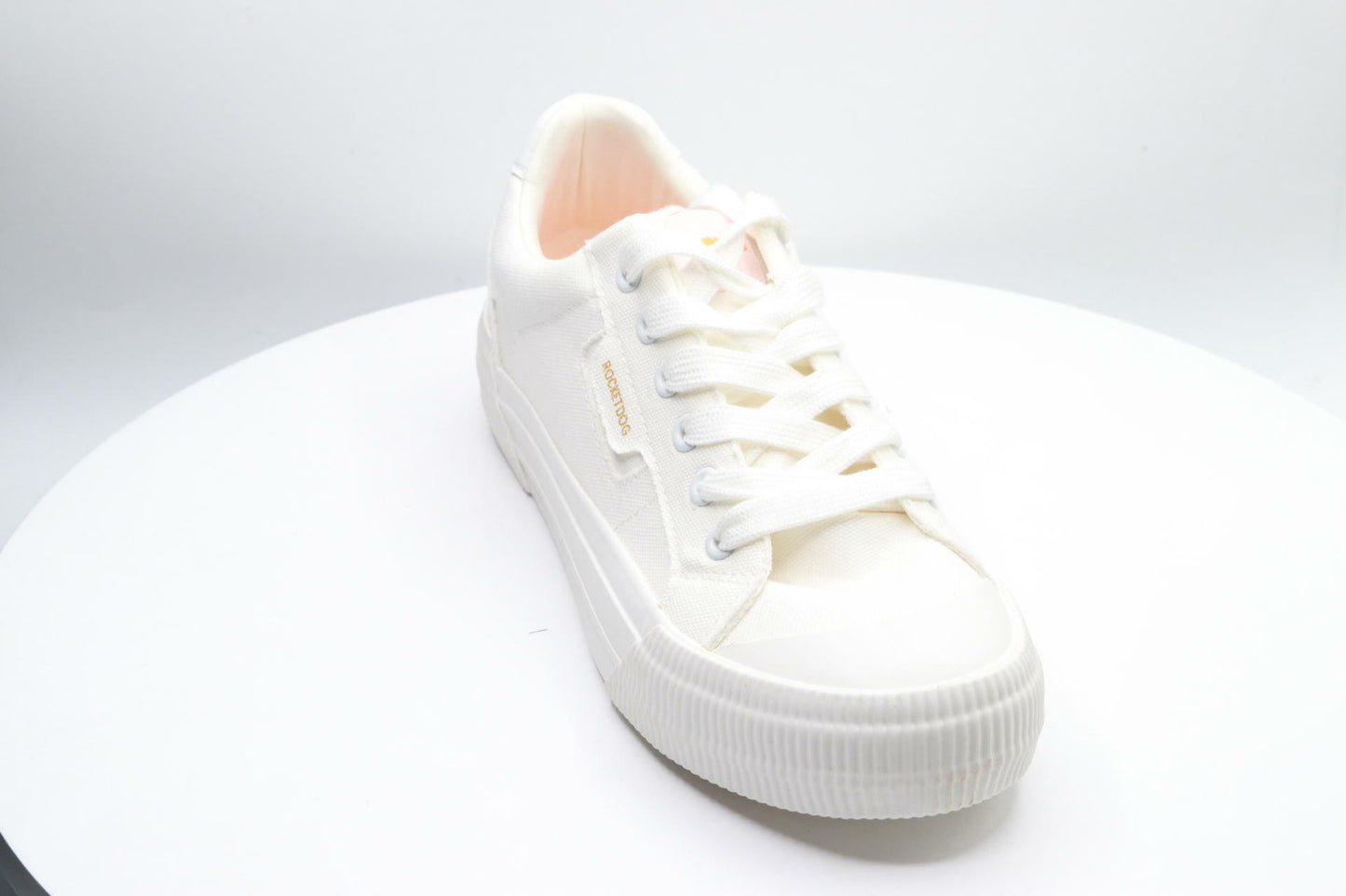 Rocket Dog Women's Cheery Sneaker, Canvas White, 9