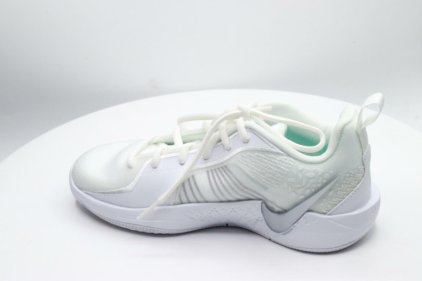 Sabrina 2 "Court Vision Big Kids' Basketball Shoes (FQ7376-100, White/Summit White/Glacier) Size 3