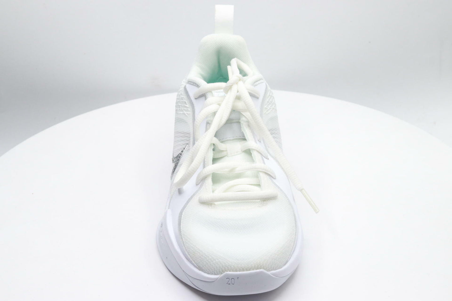 Sabrina 2 "Court Vision Big Kids' Basketball Shoes (FQ7376-100, White/Summit White/Glacier) Size 3
