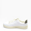 Veja Men's V-12 Stitch Sneakers, Extra White/Khaki, 11 Medium US