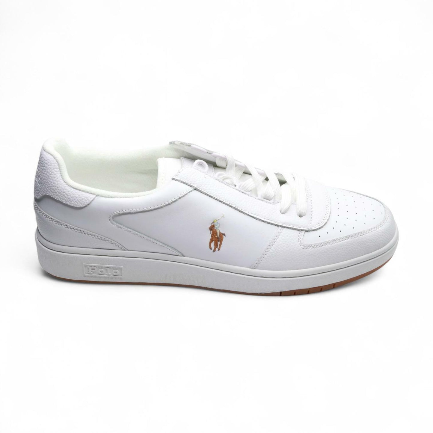 POLO RALPH LAUREN Court Low-Top Sneaker White 13 D (M)