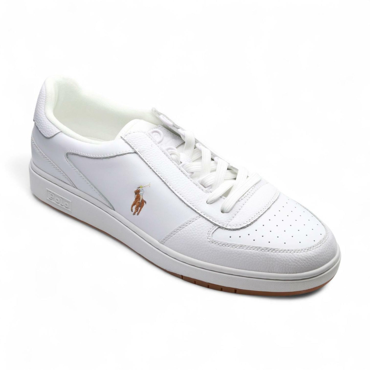 POLO RALPH LAUREN Court Low-Top Sneaker White 13 D (M)