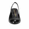 Stuart Weitzman Women's Vida 75 Slingback Pump, Black, 10