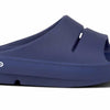 OOFOS - Unisex OOahh Sport - Post Run Recovery Slide Sandal (Navy Blue, us_Footwear_Size_System, Adult, Women, Numeric, Medium, Numeric_14)