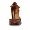 Nine West Women's Janky 3 Medium Brown Patent 10 M