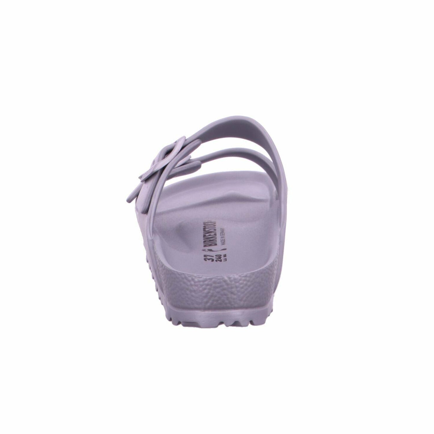 Birkenstock Unisex Arizona EVA Dual Buckle Sandals, Metallic Silver - 37 N EU