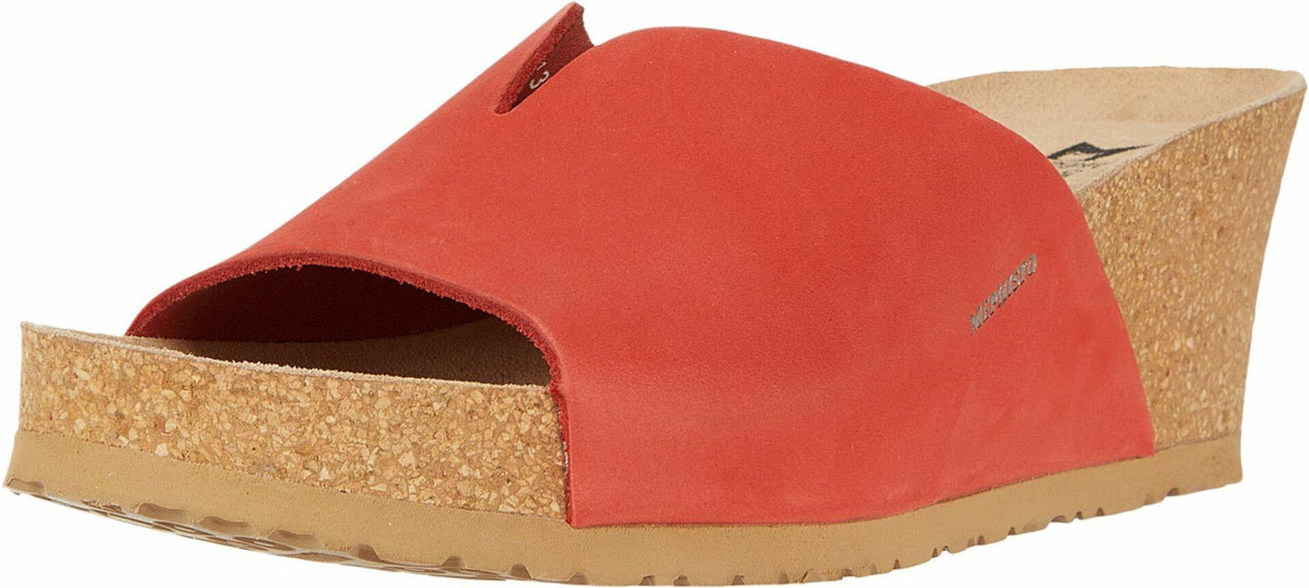 Mephisto Lisane Coral Sandalbuck EU 39 (US Women's 9) B (M)