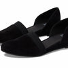 Eileen Fisher Ida - Flats for Women - Leather Lining - Padded Footbed - Rubber Outsole - PU Midsole Black 8.5 B - Medium