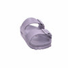 Birkenstock Unisex Arizona EVA Dual Buckle Sandals, Metallic Silver - 37 N EU