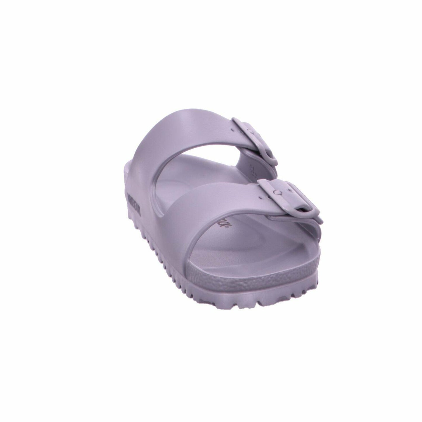 Birkenstock Unisex Arizona EVA Dual Buckle Sandals, Metallic Silver - 37 N EU