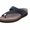 Mephisto womens Helen flats sandals, Blue, 38 EU 8 US