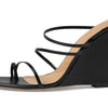 Tony Bianco Gaia Black Capretto 6 M