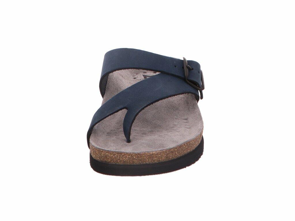 Mephisto womens Helen flats sandals, Blue, 38 EU 8 US