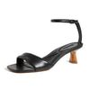 Vince Women's Prue Sandals, Black, 8 Medium US