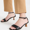 Vince Women's Prue Sandals, Black, 8 Medium US
