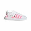 adidas Girl's Summer Closed Toe Water Sandals (Toddler/Little Kid) White/Beam Pink/Clear Pink 11 Little Kid M