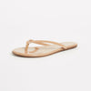 TKEES Women's Foundations Glosses Flip Flops, Coco Butter, 7 Medium US