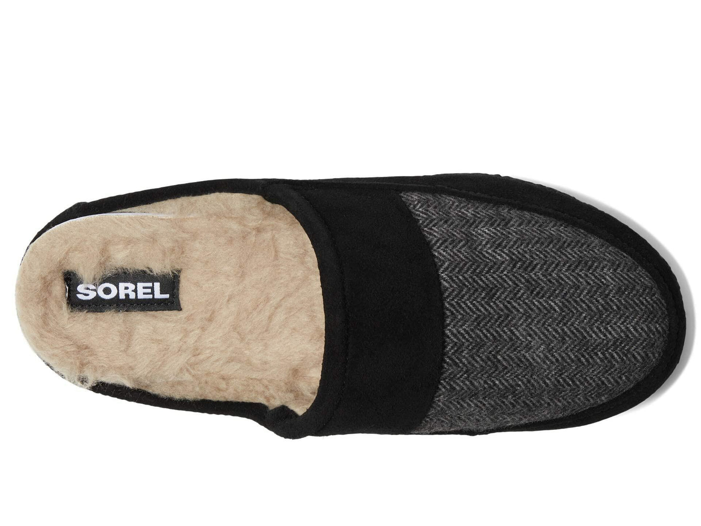 SOREL Men's Falcon Ridge ll Scuff Slipper - Black, Jet - 15