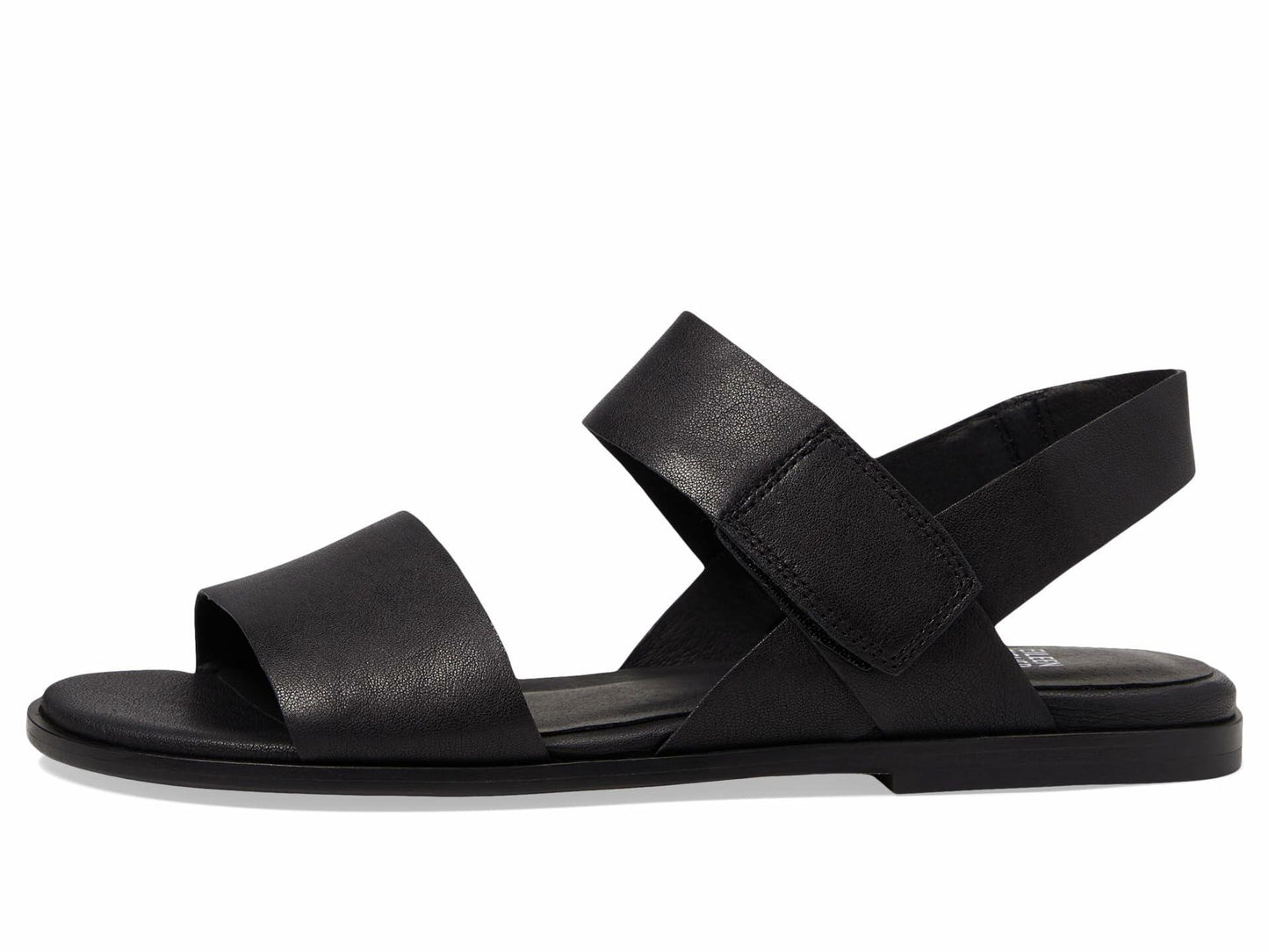 Eileen Fisher Women's Kanza Flat Sandal, Black, 10
