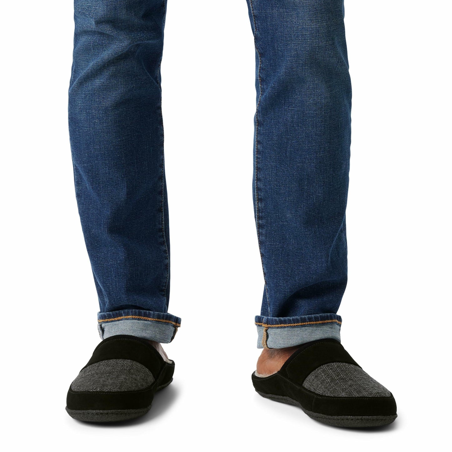 SOREL Men's Falcon Ridge ll Scuff Slipper - Black, Jet - 15