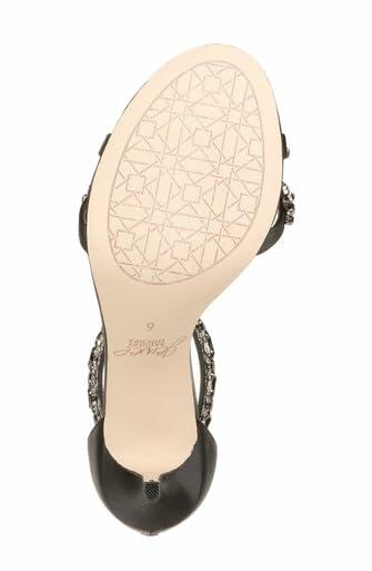 Jewel Badgley Mischka Caroline Embellished Strap Evening Shoe